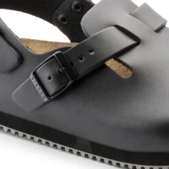 Birkenstock Tokio Super Grip Leather Black -Birkenstock Sale Store 61196 detail 1