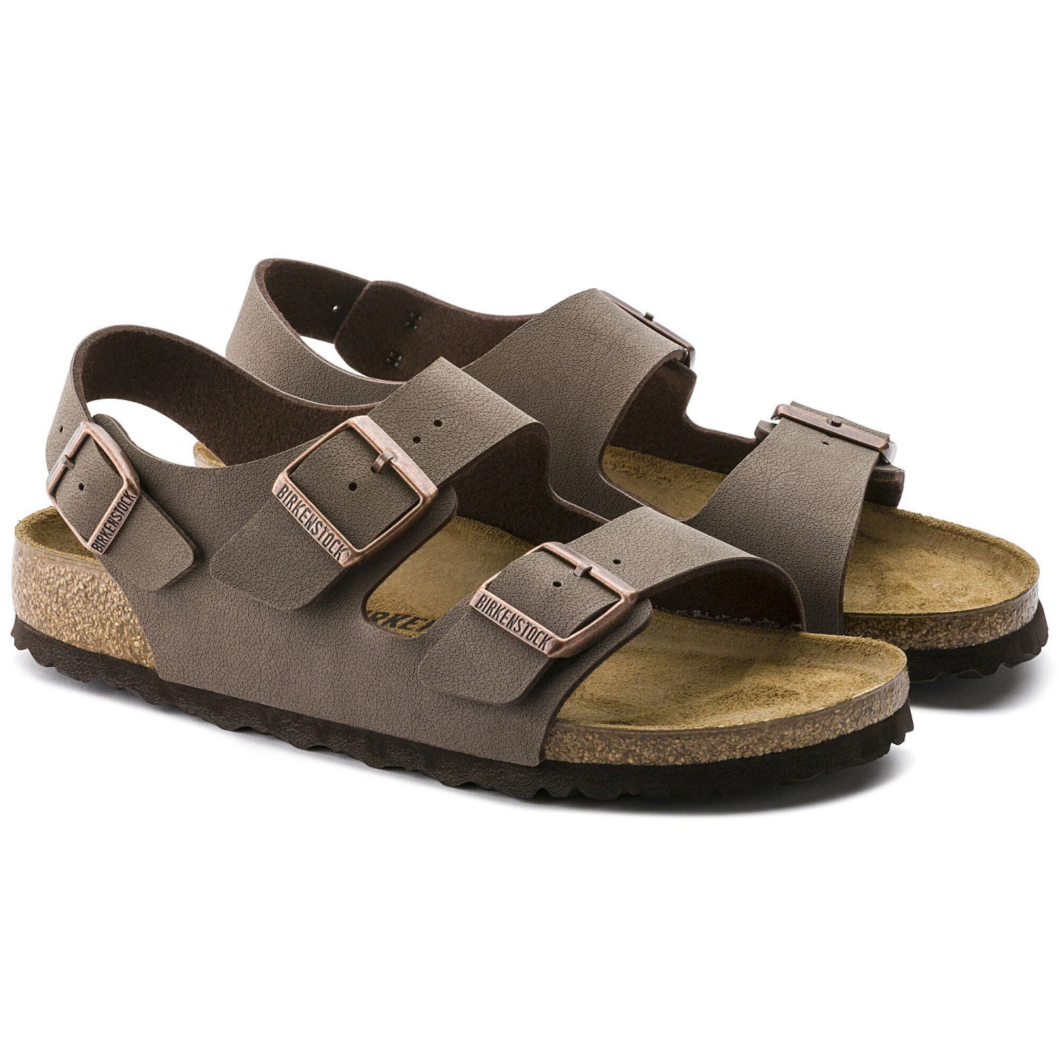 Birkenstock Milano Birkibuc Mocha 7 Birkenstock Milano Birkibuc Mocha - Image 7
