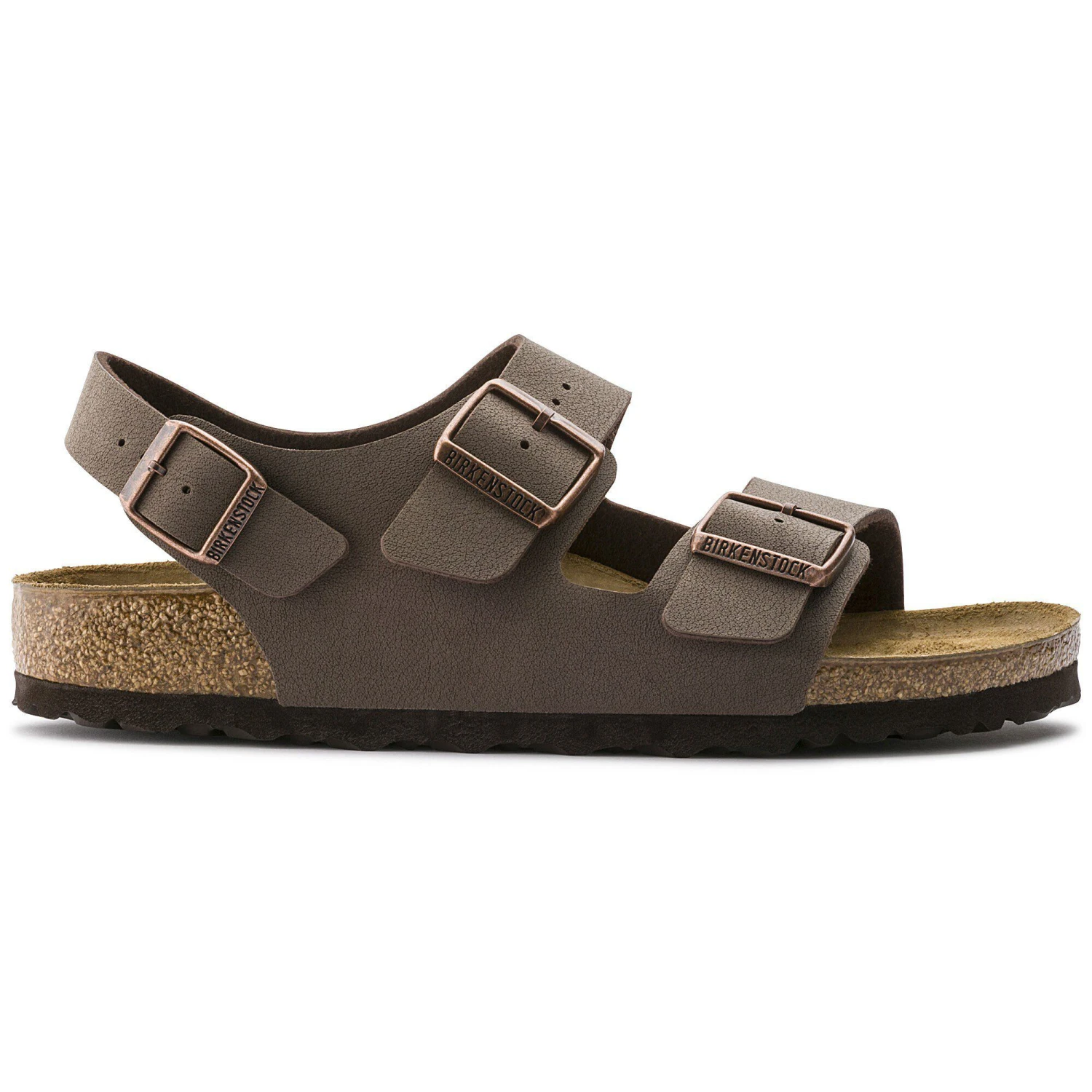 Birkenstock Milano Birkibuc Mocha 3 Birkenstock Milano Birkibuc Mocha - Image 3