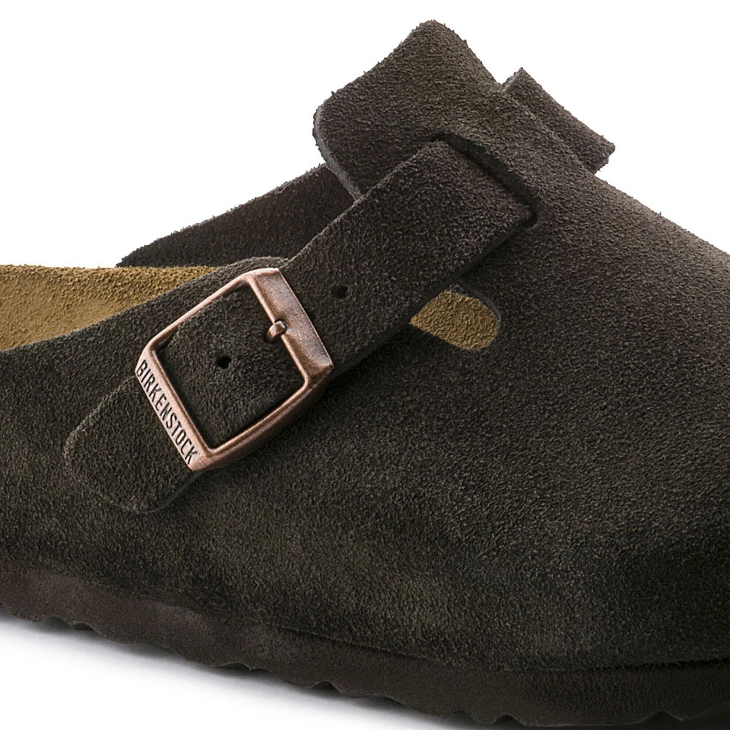 Birkenstock Boston Soft Footbed Suede Leather Mocha 8 Birkenstock Boston Soft Footbed Suede Leather Mocha - Image 8