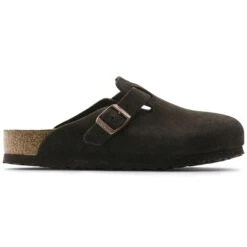 Birkenstock Boston Soft Footbed Suede Leather Mocha 12 Birkenstock Boston Soft Footbed Suede Leather Mocha -Birkenstock Sale Store 660461 side