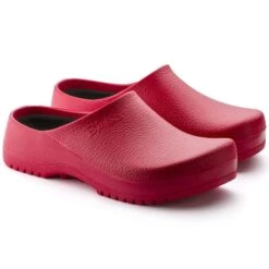 Birkenstock Super-Birki Polyurethane Red -Birkenstock Sale Store 68031 pair