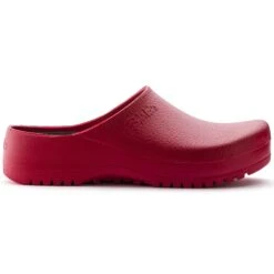 Birkenstock Super-Birki Polyurethane Red -Birkenstock Sale Store 68031 side