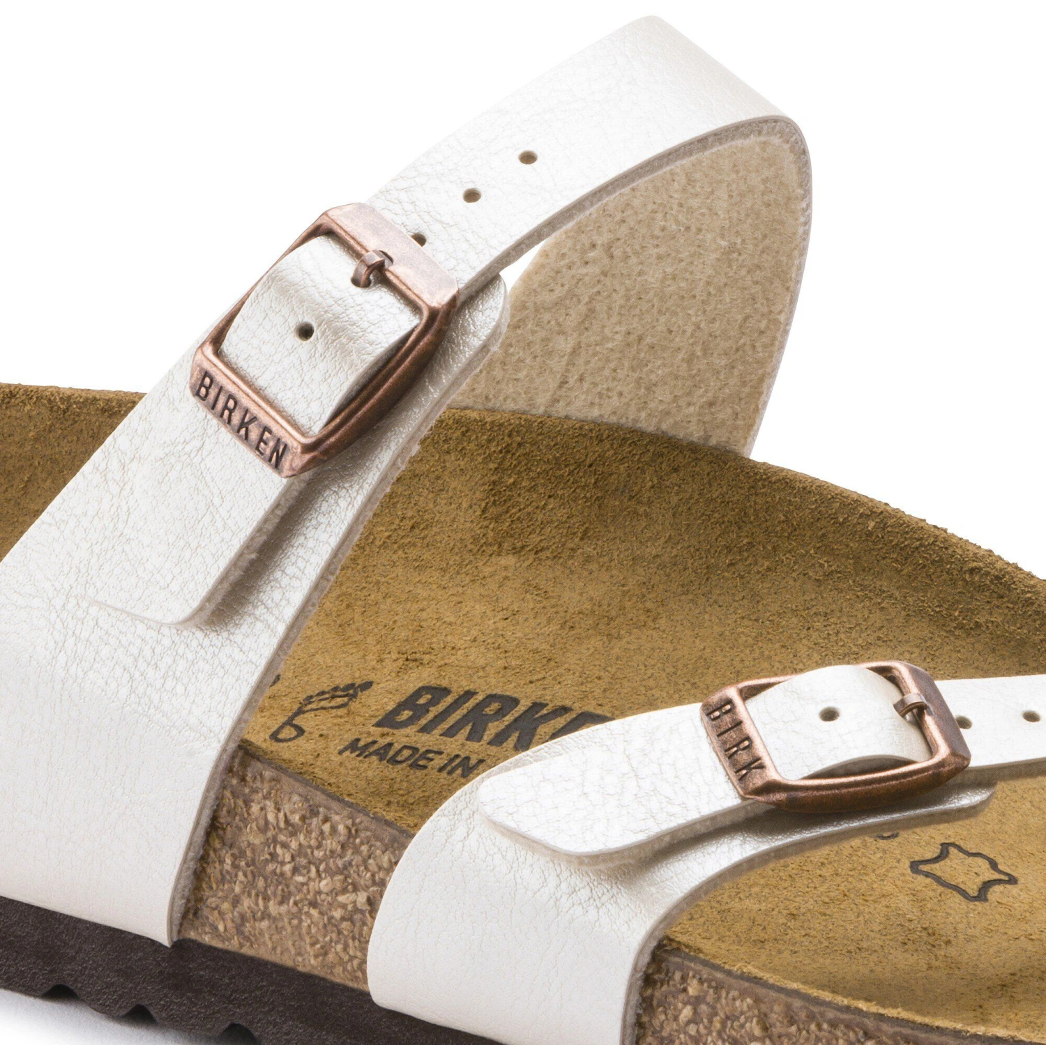 Birkenstock Mayari Birko-Flor Graceful Pearl White 7 Birkenstock Mayari Birko-Flor Graceful Pearl White - Image 7