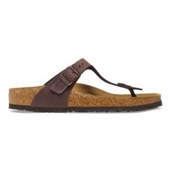 Birkenstock Gizeh Oiled Leather Habana -Birkenstock Sale Store 743831 side