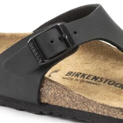 Birkenstock Gizeh Kids Birko-Flor Black -Birkenstock Sale Store 846143 detail 1