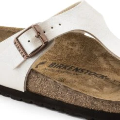 Birkenstock Gizeh Birko-Flor Graceful Pearl White -Birkenstock Sale Store 943873 detail 1