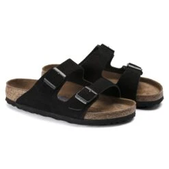 Birkenstock Arizona Soft Footbed Suede Leather Black 18 Birkenstock Arizona Soft Footbed Suede Leather Black -Birkenstock Sale Store 951321 pair