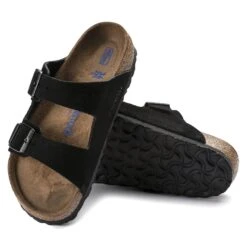 Birkenstock Arizona Soft Footbed Suede Leather Black 21 Birkenstock Arizona Soft Footbed Suede Leather Black -Birkenstock Sale Store 951321 sole