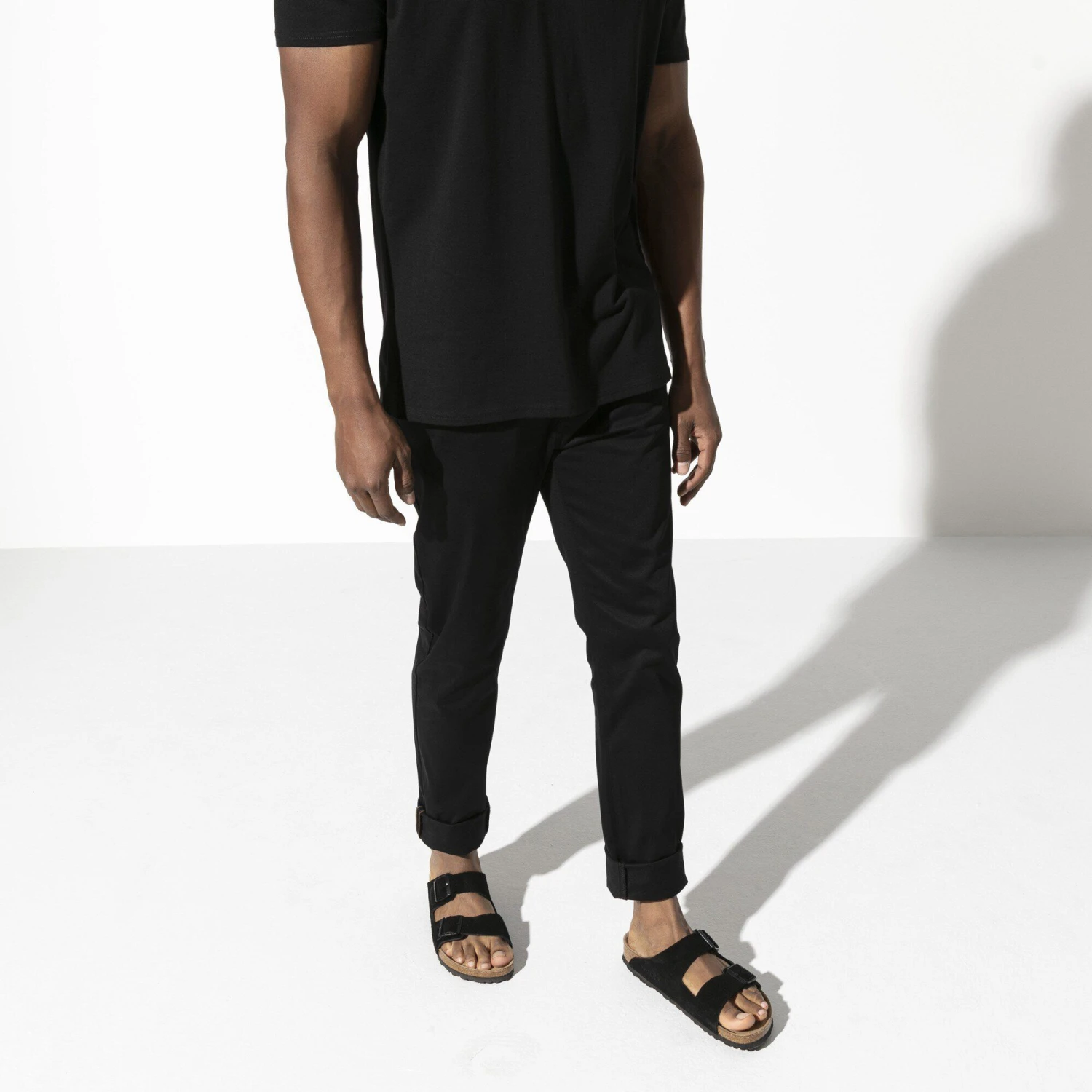 Birkenstock Arizona Soft Footbed Suede Leather Black 6 Birkenstock Arizona Soft Footbed Suede Leather Black - Image 6